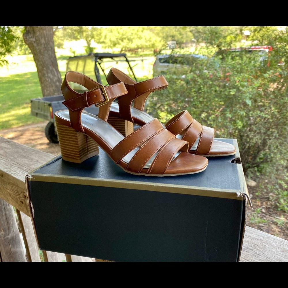 Brown sandals